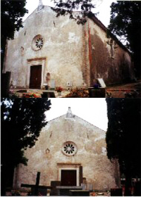 Silba churches